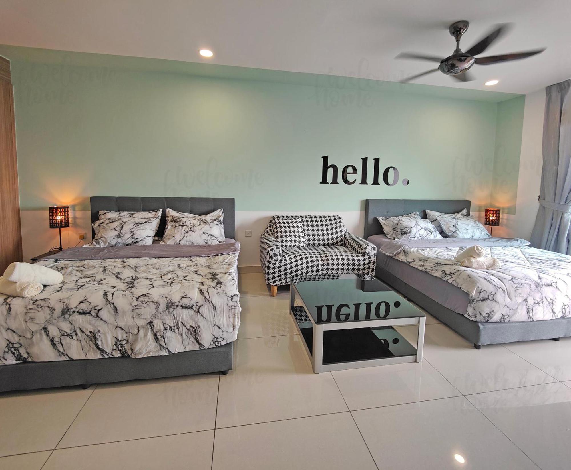 ג'והור בהרו D'Esplanande Residence Homestay By Welcome Home חדר תמונה